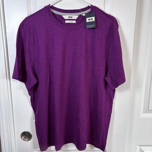 Joseph Abbots Purple  Liquid Soft Tshirt Size L NWT